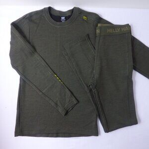 Helly Hansen Juniors' LIFA® Merino Midweight Base Layer Set, Size 10